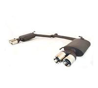 Scarico Doppio Sport compatibile con Audi A5 Coupe 2.0 TDI/1.8 TFSI 125kW 2008-2015 2x80mm