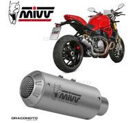Terminale Scarico MIVV MK3 Inox per DUCATI MONSTER 1200 2017 > 2021