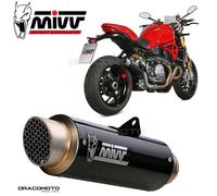 Terminale Scarico MIVV GP PRO Carbonio per DUCATI MONSTER 1200 2017 > 2021
