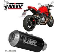 Terminale Scarico MIVV MK3 Carbonio per DUCATI MONSTER 821 2018 > 2020