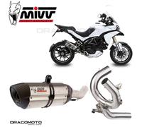 Scarico DUCATI MULTISTRADA 1200 2012 2013 MIVV Suono + No Kat