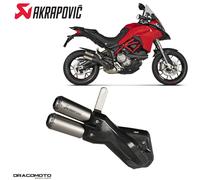 Scarico DUCATI MULTISTRADA 950 ABS 2021 AKRAPOVIC Titanio S-D9SO18-HIFFT