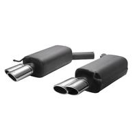 Scarico duplex Ulter Audi A8 4E Quattro dal 2002 al 2010 2 x 220x80 mm