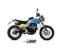 Scarico FANTIC CABALLERO 500 Mivv X-M1 Inox Nero FM.001.SC4B