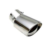 Scarico Finale Compatibile Con VW GTI Per CC Per GOLF 7 Per Golf 6 MK6 Per Polo Per Tiguan Terminale Di Scarico Universale Per Auto Rotondo In Acciaio Inossidabile(Bend)