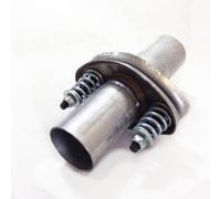 Scarico Flessibile Conico Giunto Completo 57mm Riparazione Tubo Flangia 2.25 "