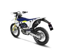 14075U - Scarico Completo LeoVince NERO Inox HUSQVARNA 701 SUPERMOTO (17-20)