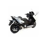 14000 - Scarico Completo LeoVince NERO Inox YAMAHA T-MAX 530 (12-16)