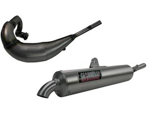 Scarico Giannelli per Yamaha Tdr 125 98-01 E13 Set Completo Collettore +