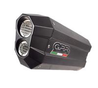 Gpr Exhaust Systems Silenziatore Omologato Slip On Sonic Poppy Bmw R 1200 Gs/adventure 17-18 Ref:bm.104.sopo Stainless Steel