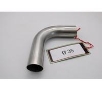 Scarico GPR Cafè Racer Curva inox - Inox Curve Diam 45