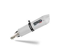 Gpr Exhaust Systems Albus Ceramic Bmw F 800 Gt 12-16 Homologated Slip On Muffler Bianco Homologated