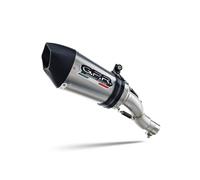 Scarico GPR compatibile con Ktm Duke 390 2021-2023, GP Evo4 Titanium, Scarico omologato, silenziatore con db killer estraibile e raccordo specifico