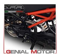 SCARICO GPR COMPATIBILE DUKE 390 2017/18 COLLETTORE-TUBO DECATALIZZATORE DECATALIZZATORE