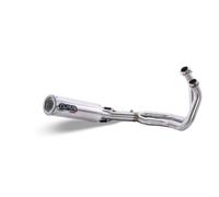 Gpr Exhaust Systems M3 Inox Suzuki Gsx-8s 2022-2024 E5 Round Not Homologated Full Line System Argento Not Homologated