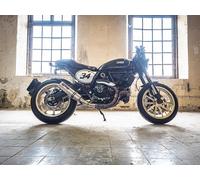 Gpr Exclusive Silenziatore Omologato Slip On M3 Natural Titanium Scrambler 800 15-16