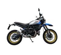 Gpr Exhaust Systems M3 Inox Ducati Scrambler 800 Nightshift/urban Motard 21-22 Ref:e5.d.137.1.cat.m3.inox Stainless Steel Slip On Homologated Muffler Argento Homologated