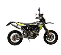 Gpr Exhaust Systems Silenziatore Omologato Slip On Deeptone Inox Fantic Motor Xmf 125 2021-2023 E5 Round