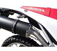 Gpr Exhaust Systems Albus Evo4 Honda Crf 250 L/rally 17-20 Euro 4 Cat Homologated Muffler Bianco Homologated