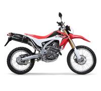 Gpr Exhaust Systems Furore Evo4 Honda Crf 250 L/rally 17-20 Euro 4 Cat Homologated Muffler Nero Homologated