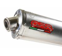 Scarico GPR Hyosung Comet GT125 GT125R 2001-2013 2014 Bolt-On Inox, DB Killer