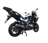 Gpr Exhaust Systems M3 Kawasaki Versys 1000 I.e21-22 Stainless Steel Slip On Homologated Muffler Argento Homologated