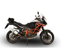 Gpr Exhaust Systems Albus Evo4 Lc 8 1290 Super Ktm Adventure 17-20 Euro 4 Homologated Slip On Muffler Bianco Homologated