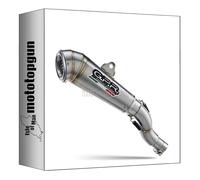 scarico gpr omologato acciaio powercone evo, db-killer incluso, e5.kt.99.pcev compatibile con ktm adventure 390 2021 2022 2023 mototopgun