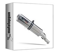 scarico gpr omologato acciaio satinox, db-killer incluso, e5.bm.101.sat compatibile con bmw f 800 gs 2016 2017 2018 mototopgun