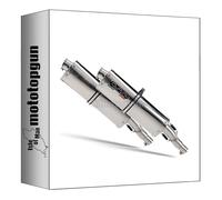scarico gpr omologato doppio terminale acciaio trioval, db-killer incluso, y.98.tri compatibile con yamaha fjr 1300 2001 2002 2003 2004 2005 mototopgun