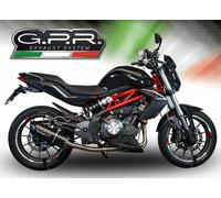 Gpr Exhaust Systems Furore Evo4 Benelli Bn 302 17-19 Euro 4 Homologated Slip On Muffler Nero Homologated