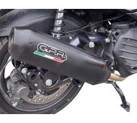 Gpr Exhaust Systems Pentaroad Black Bmw C 400 X / Gt 21-23 Ref:bm.109.cat.pe.bl Homologated Slip On Muffler Argento Homologated