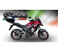 Scarico GPR PerHonda Cb 400 X 2019/2025 e5 Furore Evo4 Nero Omologato