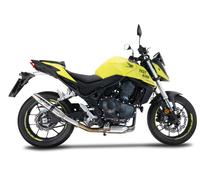 Gpr Exhaust Systems Honda Cb 750 Hornet E5 2023-2024 Db Killer Homologated Muffler With Link Pipe Argento Homologated
