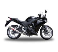 Gpr Exhaust Systems Powercone Evo Cbr 250 R 10-14 Homologated Muffler Argento Homologated