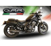 Scarico GPR PerHonda Cmx 500 Rebel 2021/2023 e5 Ghisa Omologato