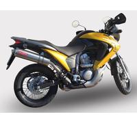 Scarico GPR PerHonda Transalp Xl 700 V 2007/2014 Trioval Omologato