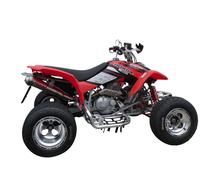 Scarico marca GPR, compatibile con Hond Trx 400 Sportrax EX Terminale omologato per uso stradale, con raccordo specifico, serie GPR Powercone