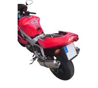 GPR Italia Coppia scarichi omologati con raccordo GPR Vtr 1000 F Firestorm 1997/07 Trioval H.28.TRI