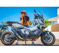 Terminale di Scarico GPR Furore Evo4 Nero Omologato Honda X-Adv 750 2021 2023