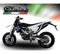 G.P.R. Scarico Furore per Husqvarna Enduro 701 2015-2016 Slip-on Omologato Nero