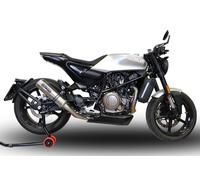 GPR Scarico Exclusive M3 Inox Slip-on per Husqvarna Svartpilen 701 2018-20 Omologato Euro 4 Argento