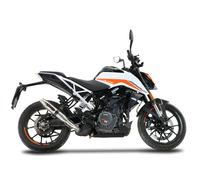 Gpr Exhaust Systems Silenziatore Omologato Slip On Deeptone Inox Ktm Duke 125 2021-2023 E5 Round