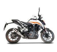 Scarico GPR PerKtm Duke 125 2021/2023 e5 M3 Inox Omologato