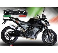 Gpr Exhaust Systems Albus Evo4 Ktm Duke 790 17-20 Euro 4 Homologated Slip On Muffler Bianco Homologated