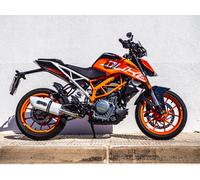 Gpr Exhaust Systems Albus Evo4 Rc 390 17-20 Euro 4 Homologated Slip On Muffler Bianco Homologated