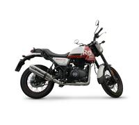 Gpr Exhaust Systems Satinox Royal Enfield Scram 411 E5 22-23 Stainless Steel Homologated Muffler Oro Homologated