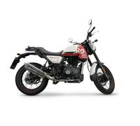 Gpr Exhaust Systems Trioval Royal Enfield Scram 411 E5 22-23 Homologated Muffler Trasparente Homologated