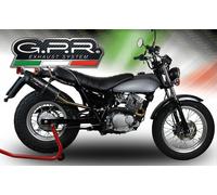 Scarico GPR PerSuzuki Rv 200 Van Van 2016/2017 e3 Furore Nero Omologato