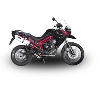 Scarico GPR PerTriumph Tiger 800 2011/2016 e3 Albus Ceramic Omologato